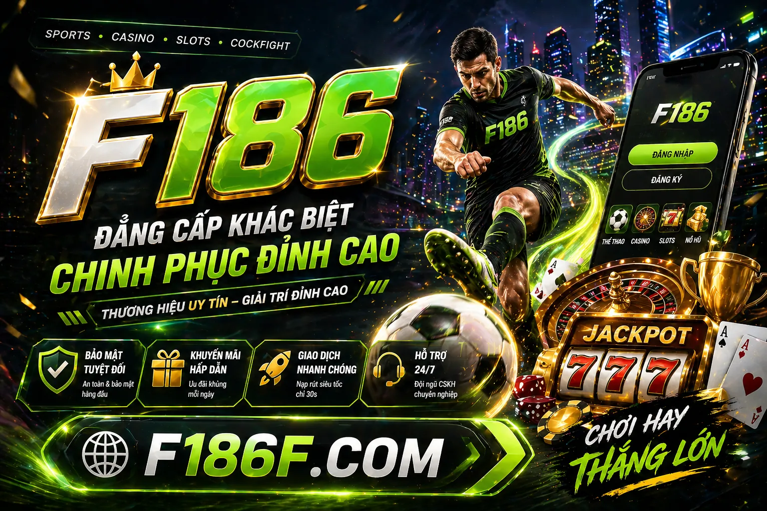 Banner khuyến mãi bắn cá F168S